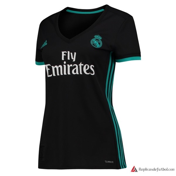 Camiseta Real Madrid Mujer Segunda equipación 2017-2018